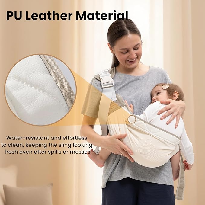 Baby Carrier Newborn to Toddler, Baby Sling Carrier, Toddler Carrier 25-60 lbs - Image 4