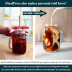 Original Coffee & Tea Maker – Portable Stainless Steel Micro French Press – - Image 7