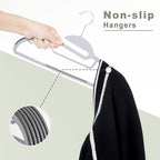 BAGAIL Plastic Hangers 50 Pack - Image 4