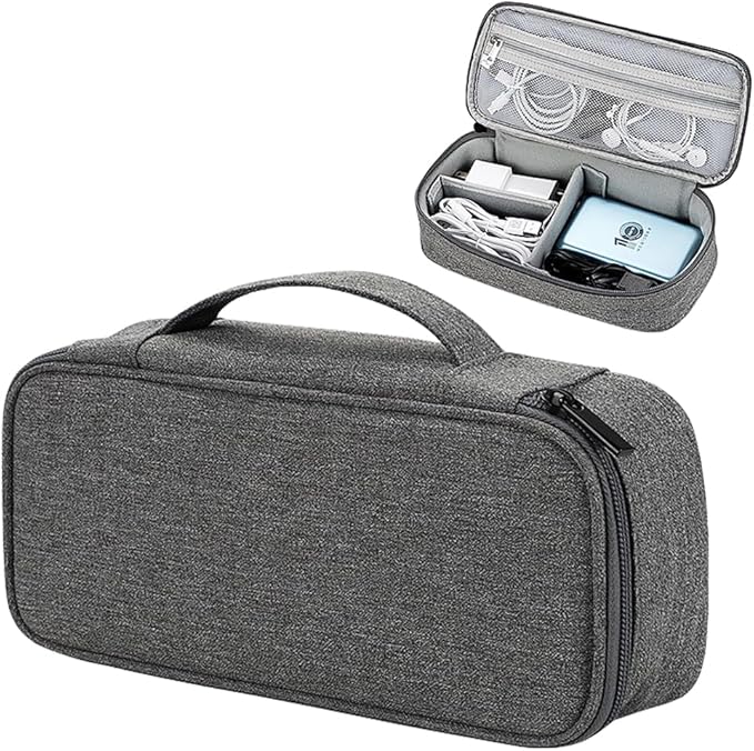 Teskyer Electronics Organizer Travel Case, Waterproof Portable Tech Accessories by TESKYER