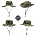 Sun Hats for Men Women Boonie Hat Foldable Fishing Hat UPF 50+ Bucket Hat for - Image 4
