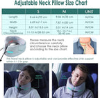 Travel Neck Pillow for Airplane, Neck Chin Support, Memory Foam, Machine - Image 4