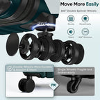 SHOWKOO Luggage Sets 3 Piece 100% PC Ultra Tough Hardside Expandable Suitcases - Image 4