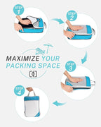 Compression Packing Cubes, Gonex Extensible Storage Mesh Bags Organizers - Image 2