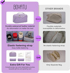 BOYATU Travel Makeup Bags for Women: Large Cosmetic Bag Waterproof - Image 2