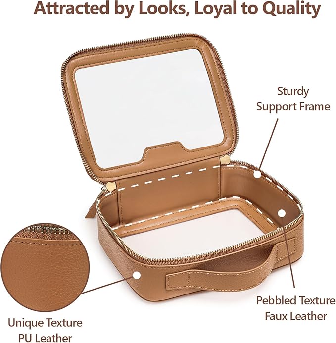 PACKISM Medium Clear Makeup Bag - Image 3