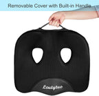LOUTYTUO Seat Cushion Pillow, 100% Memory Foam and Washable Cover, - Image 2