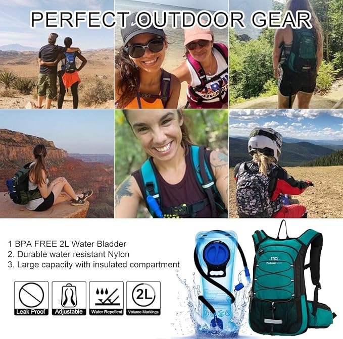 15L Insulated Hydration Backpack Pack - Image 5