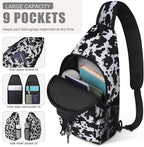 Crossbody Bags for Women Men Trendy Sling Bag Bakpack Casual Chest Bag - Image 3
