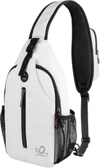 WATERFLY Crossbody Sling Backpack Sling Bag Travel Hiking Chest Bag Daypack by Waterfly