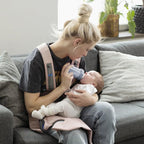 BabyBjörn Baby Carrier Mini, Dusty Pink Newborn Carrier, Easy-to-Use - Image 7