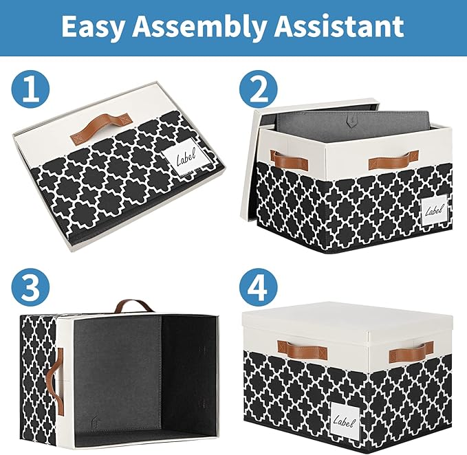 GhvyenntteS Extra Large Storage Bins - Image 5