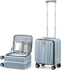 Hanke 16 Inch Underseat Carry On Suitcases by Hanke