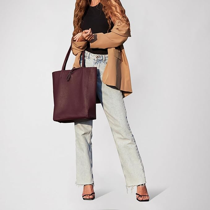 Italian Calf Leather Tote for Women - Image 6