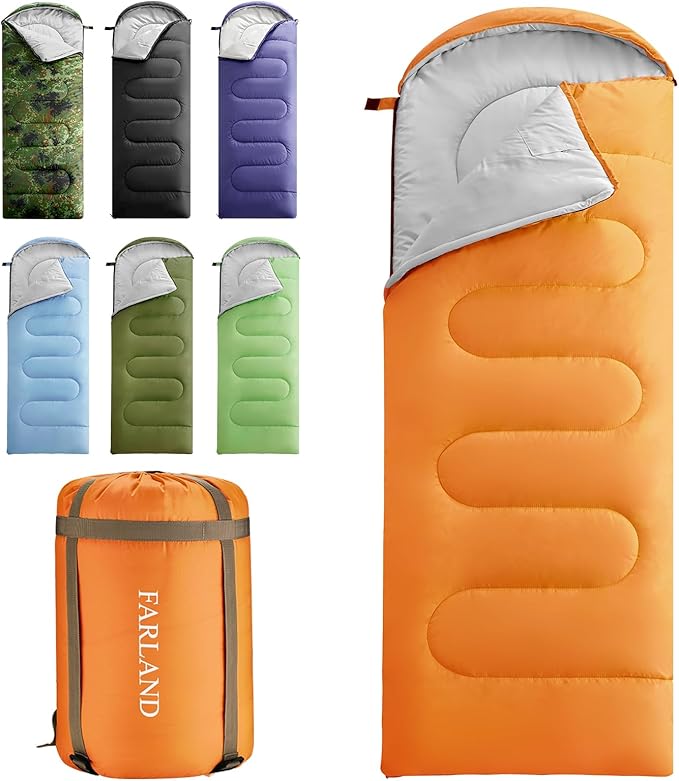 FARLAND Sleeping Bags 30℉ for Adults Teens Kids by FARLAND