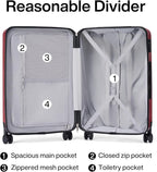 Hanke 24 Inch Luggage Suitcases - Image 5