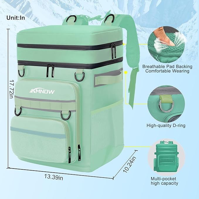 Backpack Cooler Insulated Leak Proof - Image 6