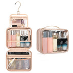 CUBETASTIC Toiletry Bag for Women, Portable Makeup Bag Transparent Cosmetic Case - Image 9