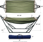 Tranquillo Sturdy Steel Hammock Stand - Image 2