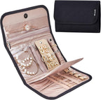 BELALIFE Travel Jewelry Case Organizer, Medium Foldable Storage Roll by BELALIFE