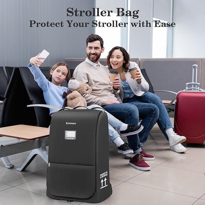 Stroller Bag for Airplane, Stroller Travel Bag Compatible - Image 7