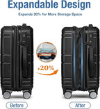 KYME Carry On Luggage 22x14x9 Airline Approved - Image 2