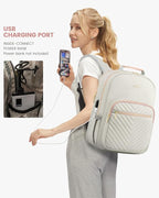 LOVEVOOK Laptop Backpack for Women, Travel Computer Work Bags - Image 5