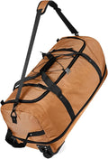 Vomgomfom 32" Soft-Sided Foldable Wheeled Travel Duffel Bag, Expandable 110L to by Vomgomfom