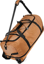 Vomgomfom 32" Soft-Sided Foldable Wheeled Travel Duffel Bag, Expandable 110L to by Vomgomfom