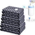 Vacuum Seal Bags for Clothing Travel w/Wireless Pump, Space Saver Vacuum by Unknown