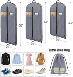 BALEINE 1PK Heavy Duty Garment Bag - Image 2