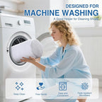 Shoe Washing Machine Bag 2PCS, Reusable Durable Invisible Zipper Laundry Bags - Image 2
