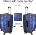 Luggage Cover, Washable Elastic Suitcase Cover Protector Galaxy, XL: Fit 29-30 - Image 4