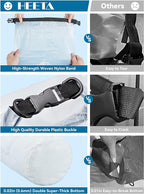 HEETA Dry Bag Waterproof for Women Men, 5L/10L/20L/30L/40L Roll Top Lightweight - Image 4
