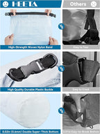 HEETA Dry Bag Waterproof for Women Men, 5L/10L/20L/30L/40L Roll Top Lightweight - Image 4