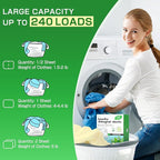 Soulink Laundry Detergent Sheets Unscented 480 Loads，Eco Friendly Detergent - Image 3