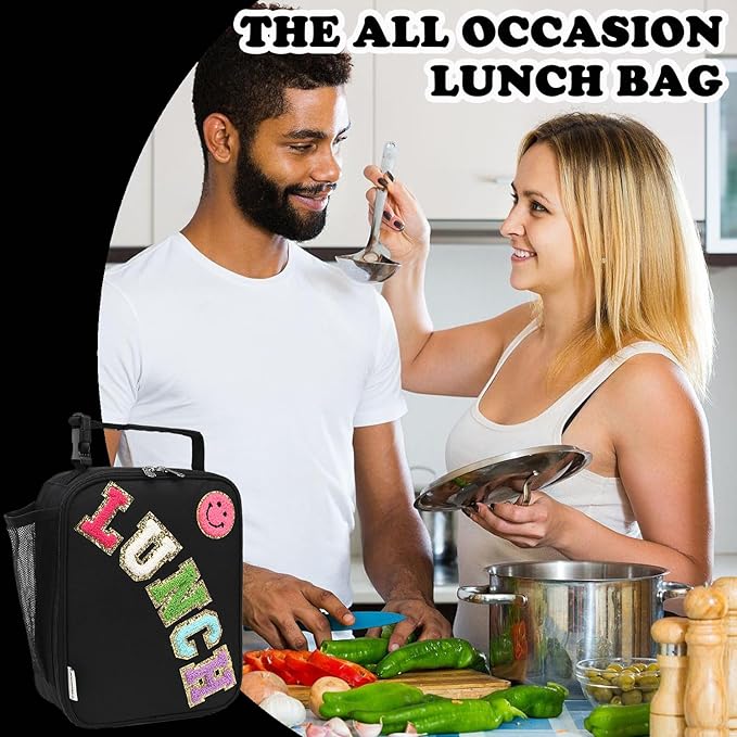 FlowFly Lunch box Insulated Soft Bag Mini Cooler Back to School Thermal Meal - Image 3