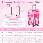 Luggage Cover for Suitcase Elastic Suitcase Cover Protector, Carry On Luggage - Image 3