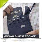 Lewis N. Clark RFID Blocking Stash Neck Wallet, Travel Pouch + Passport Holder - Image 9