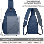 Crossbody Bags for Women Men Trendy Sling Bag Bakpack Casual Chest Bag - Image 2