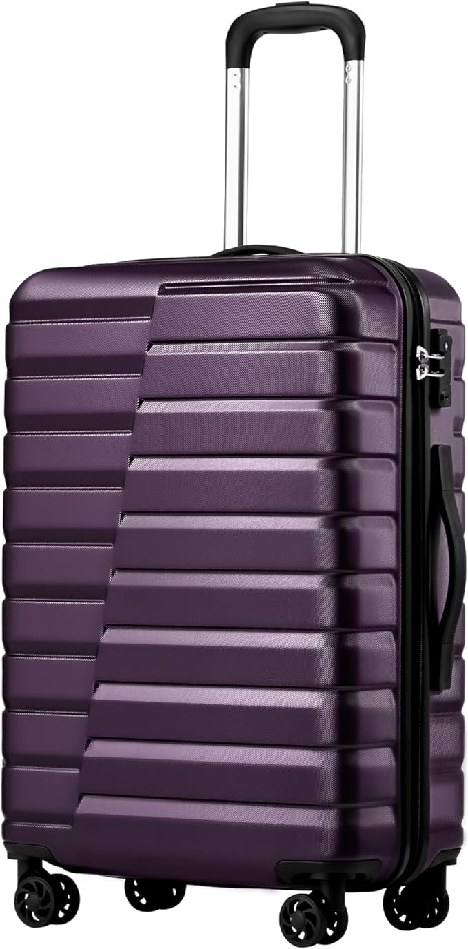 Coolife Medium Luggage Hardside Carry On by COOLIFE
