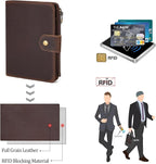 Polare Full Grain Leather Travel Passport Holder - Image 9