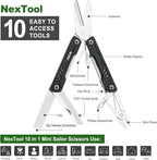 NexTool Keychain Multitool, Mini Sailor Scissors, 10 in 1 Mini Multitool - Image 7