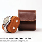 Longjet Watch Roll Travel Case for Men Portable Watches Organizer Box - Image 6
