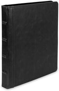 Samsill Vintage Leather Mini 3 Ring Binder 0.5 Inch Round Ring, 5.5 x 8.5 Inch by Samsill