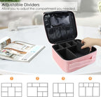 Travel Makeup Bag Makeup Cosmetic Train Case Organizer Portable Storage Bag - Image 3