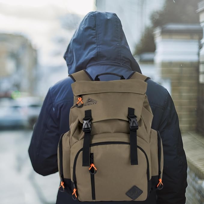 Kelty Hiking Backpacks 23 L Canvas Travel Laptop Backpack - Image 7