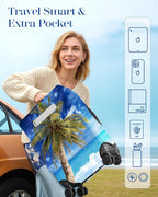 Slohif Luggage Cover for Suitcase Tsa Approved Protector - Image 3