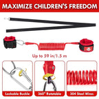 Lehoo Castle Toddler Leash for 1-5 Years, Baby Safety Harness for Girls - Image 3
