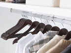 StorageWorks Wooden Hangers 20 Pack, Wood Coat Hanger - Image 8